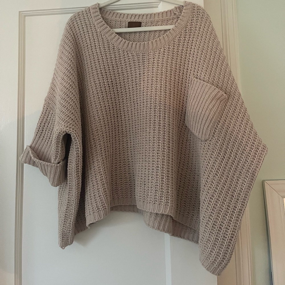 Oversized Knit Sweater